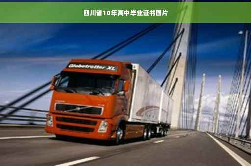 四川省10年高中毕业证书图片