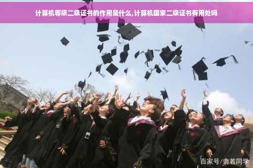 计算机等级二级证书的作用是什么,计算机国家二级证书有用处吗
