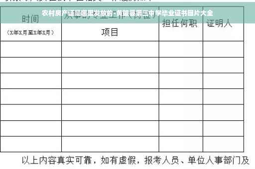 农村房产证是哪里发放的-黄陂县第三中学毕业证书图片大全
