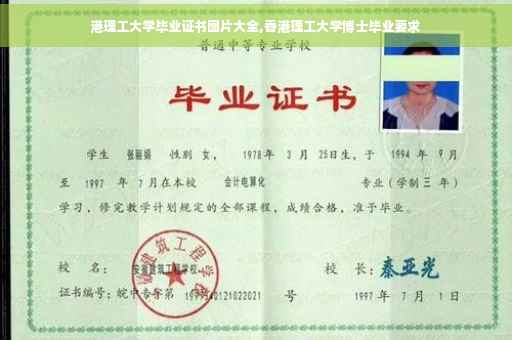 港理工大学毕业证书图片大全,香港理工大学博士毕业要求