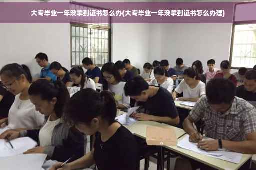 大专毕业一年没拿到证书怎么办(大专毕业一年没拿到证书怎么办理)