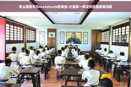 怎么辨别华为matebook的真伪-计算机一级证书在哪查真伪啊