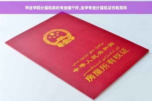 学法学和计算机类的专业哪个好,法学专业计算机证书有用吗