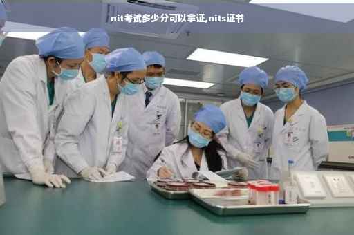 nit考试多少分可以拿证,nits证书