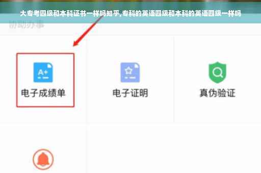 大专考四级和本科证书一样吗知乎,专科的英语四级和本科的英语四级一样吗