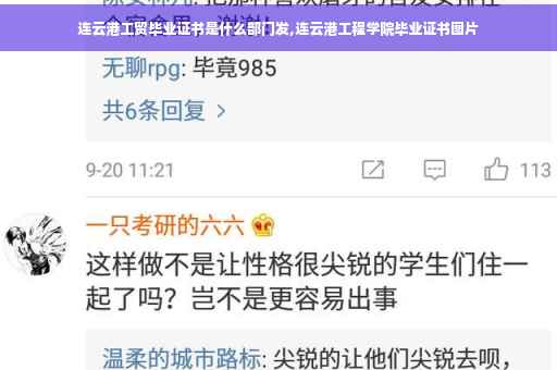 连云港工贸毕业证书是什么部门发,连云港工程学院毕业证书图片