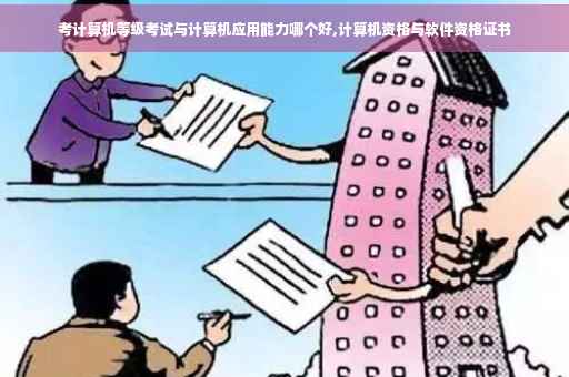 考计算机等级考试与计算机应用能力哪个好,计算机资格与软件资格证书