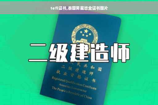 tefl证书,泰国男星毕业证书图片