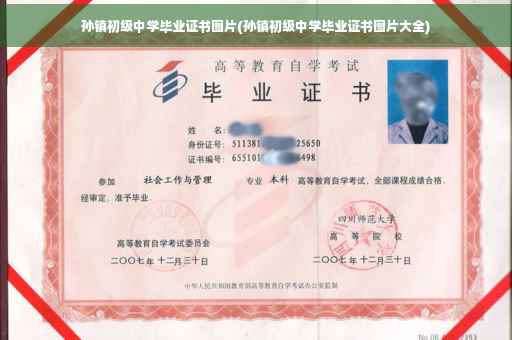 孙镇初级中学毕业证书图片(孙镇初级中学毕业证书图片大全)