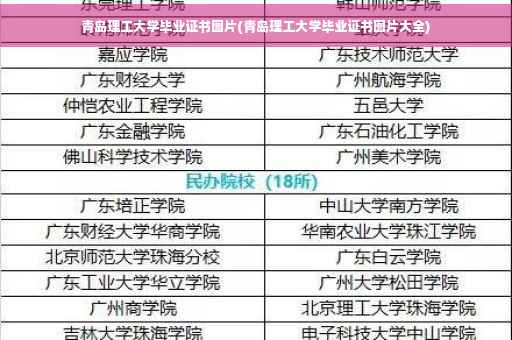 青岛理工大学毕业证书图片(青岛理工大学毕业证书图片大全)