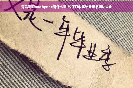 青岛啤酒onebyone有什么酒-沙子口中学毕业证书图片大全