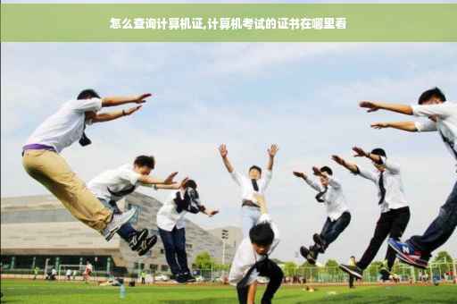 怎么查询计算机证,计算机考试的证书在哪里看