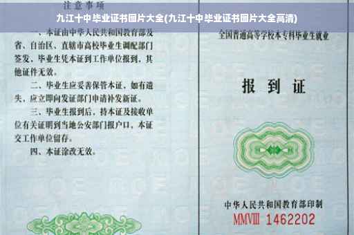 九江十中毕业证书图片大全(九江十中毕业证书图片大全高清)