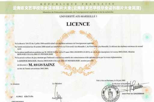 云南省文艺学校毕业证书图片大全(云南省文艺学校毕业证书图片大全高清)