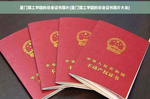 厦门理工学院的毕业证书图片(厦门理工学院的毕业证书图片大全)
