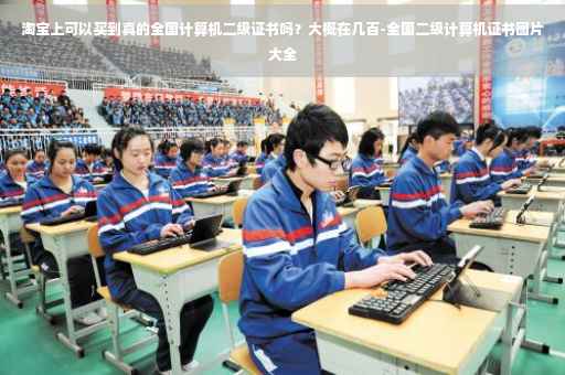 淘宝上可以买到真的全国计算机二级证书吗？大概在几百-全国二级计算机证书图片大全