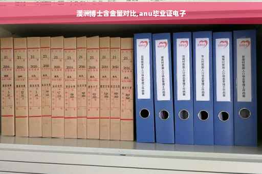 澳洲博士含金量对比,anu毕业证电子