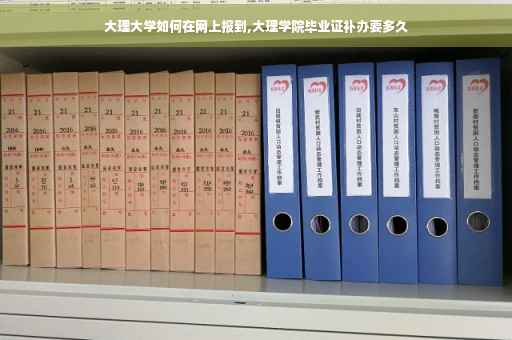 大理大学如何在网上报到,大理学院毕业证补办要多久