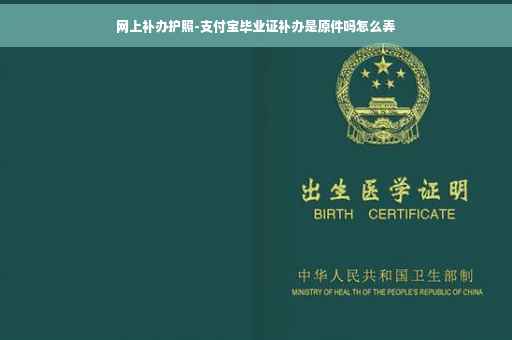 网上补办护照-支付宝毕业证补办是原件吗怎么弄