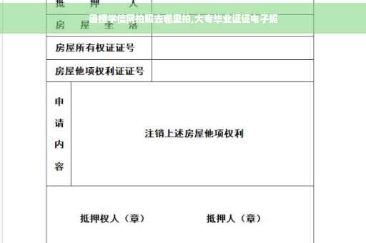 函授学信网拍照去哪里拍,大专毕业证证电子照