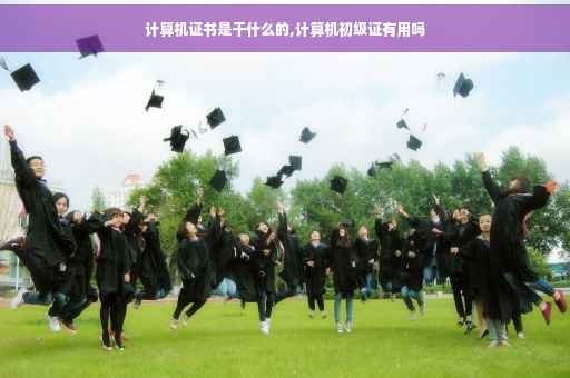 计算机证书是干什么的,计算机初级证有用吗