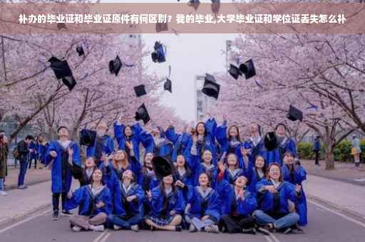 补办的毕业证和毕业证原件有何区别？我的毕业,大学毕业证和学位证丢失怎么补