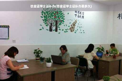 毕业证学士证补办(毕业证学士证补办要多久)