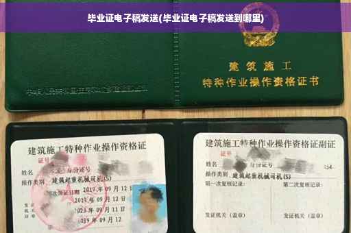 毕业证电子稿发送(毕业证电子稿发送到哪里)