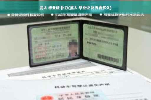 武大 毕业证 补办(武大 毕业证 补办要多久)