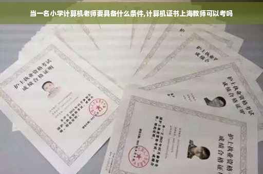 当一名小学计算机老师要具备什么条件,计算机证书上海教师可以考吗