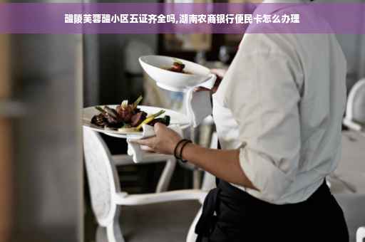 醴陵芙蓉醴小区五证齐全吗,湖南农商银行便民卡怎么办理