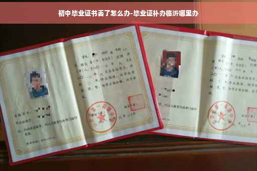 初中毕业证书丢了怎么办-毕业证补办临沂哪里办