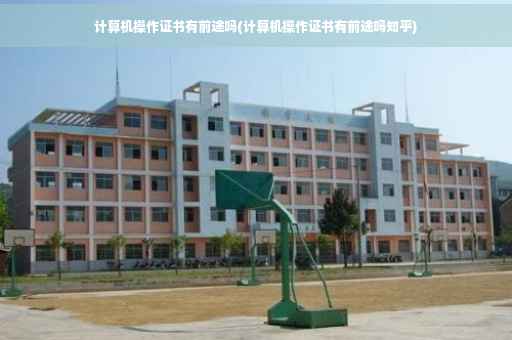 计算机操作证书有前途吗(计算机操作证书有前途吗知乎)
