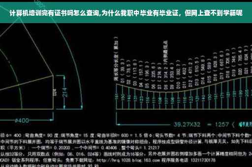 计算机培训完有证书吗怎么查询,为什么我职中毕业有毕业证，但网上查不到学籍呢