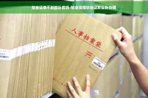 毕业证拿不到能补救吗-毕业没得毕业证怎么补办呢