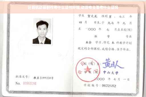 计算机动画制作考什么证书好呢,动漫专业要考什么证吗
