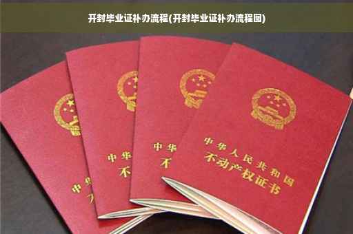 开封毕业证补办流程(开封毕业证补办流程图)