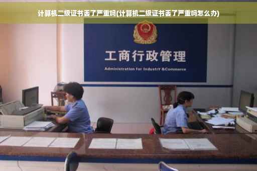 计算机二级证书丢了严重吗(计算机二级证书丢了严重吗怎么办)