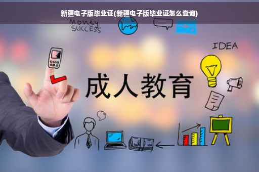 新疆电子版毕业证(新疆电子版毕业证怎么查询)
