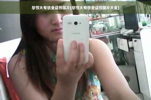 毕节大专毕业证书图片(毕节大专毕业证书图片大全)