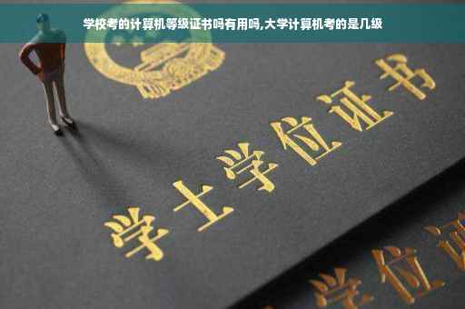 学校考的计算机等级证书吗有用吗,大学计算机考的是几级