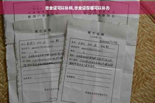 毕业证可以补吗,毕业证在哪可以补办