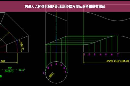 老年人六种证书最吃香,金融经济方面从业资格证有哪些