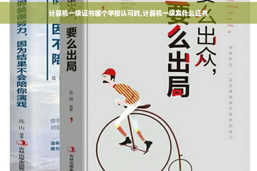 计算机一级证书哪个学校认可的,计算机一级发什么证书