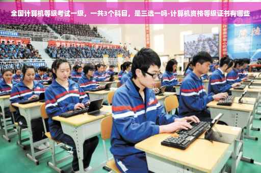 全国计算机等级考试一级，一共3个科目，是三选一吗-计算机资格等级证书有哪些