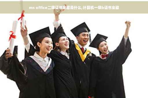 ms office二级证书全称是什么,计算机一级b证书全称