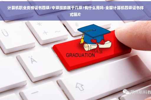 计算机职业资格证书四级/中级技能属于几级?有什么用吗-全国计算机四级证书样式图片
