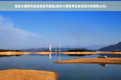 报名计算机考试未选证书类型(报名计算机考试未选证书类型怎么办)