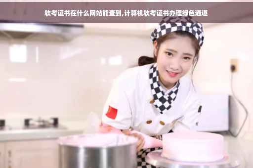 软考证书在什么网站能查到,计算机软考证书办理绿色通道