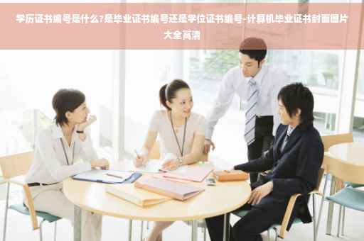学历证书编号是什么?是毕业证书编号还是学位证书编号-计算机毕业证书封面图片大全高清